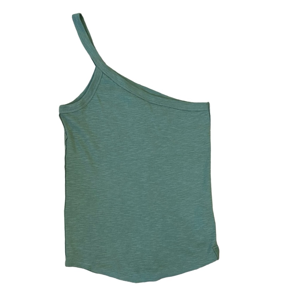 Green We the Free NEW one shoulder Tank Top Small 💚